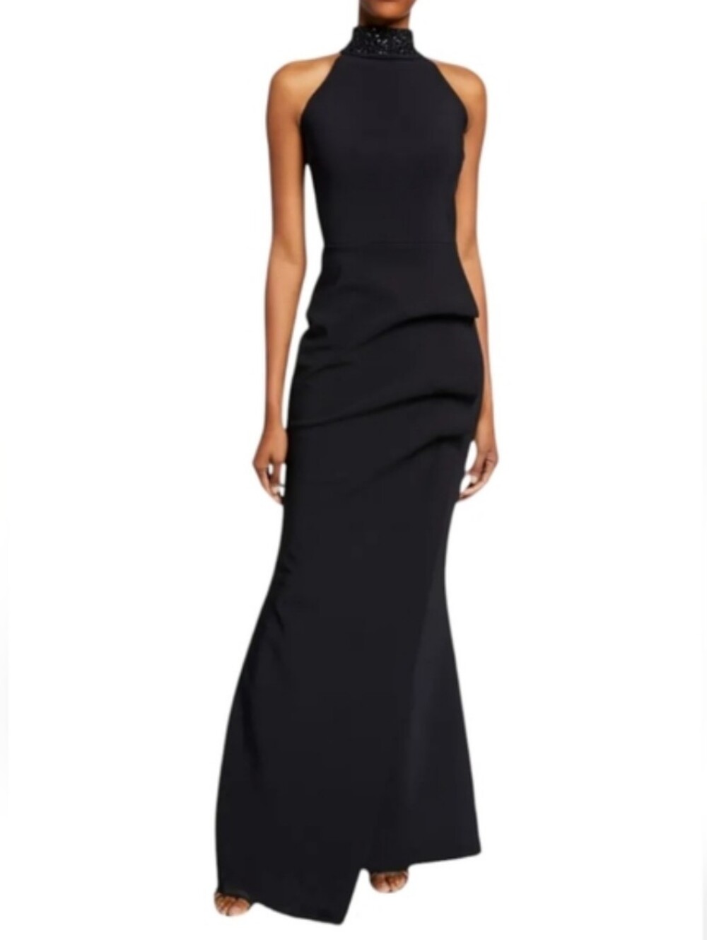 CHIARA BONI SLAVINKA GOWN BLACK 12